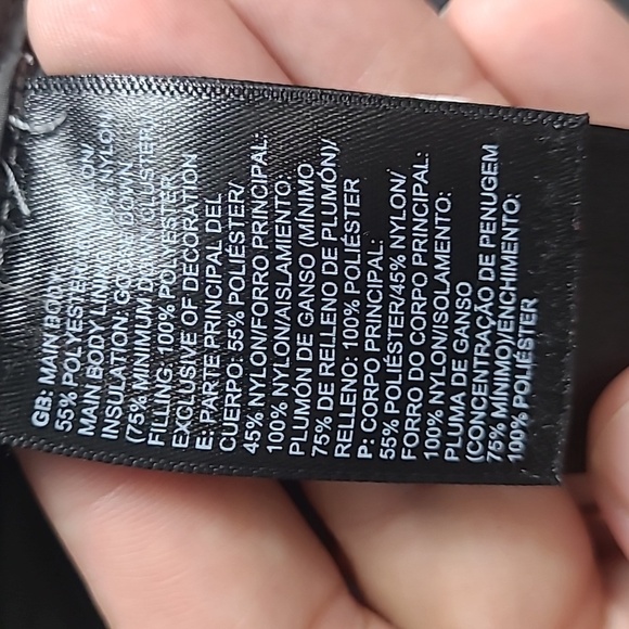 The North Face Women's Gray Puffer Jacket Size SP 550 - Picture 7 of 11